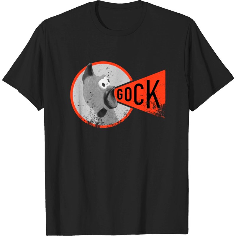 T-shirt Mr Chicken Screaming pour hommes — T-shirts pour hommes