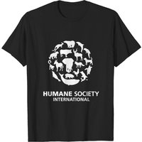 Humane Society International Men's T-Shirt in Black
