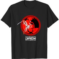 T-shirt pour hommes Samurai Jack Battle Through Time