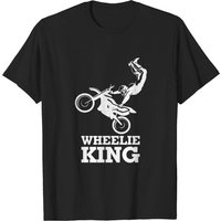 T-shirt Motocross Enduro Wheelie King pour hommes — T-shirts pour hommes
