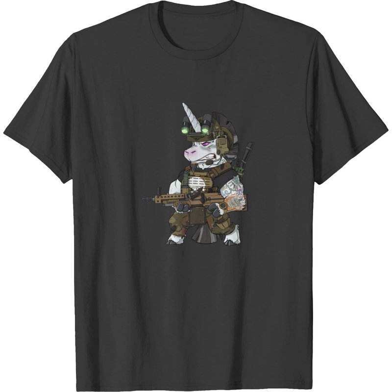 T-shirt Tactical Unicorn Soldier Patriot Veteran pour hommes — T-shirts pour hommes