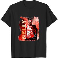 T-shirt graphique vintage Nelly pour hommes - Hip Hop Rap 90s — T-shirts pour hommes