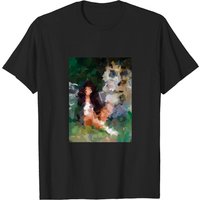 T-shirt classique avec peinture de la couverture de l'album SZA Ctrl pour hommes — T-shirts pour hommes