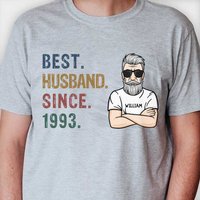 T-shirt unisexe personnalisé - Mari depuis — T-shirts pour hommes