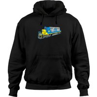 Hoodies Freight Train Csx Engine pour Unisexe en Noir