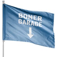 Drapeaux de Garage Boner Blague — Drapeaux décoratifs
