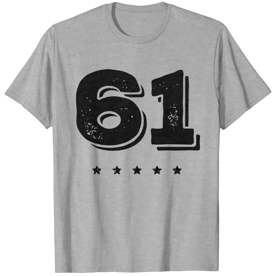 61 Number Jersey T-Shirt for Men — Mens T Shirts