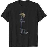 T-shirt Fallen Soldier pour hommes en noir — T-shirts pour hommes