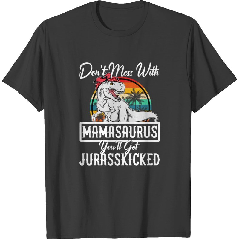 Dinosaur Mother Mom Mamasaurus T-Shirt for Men