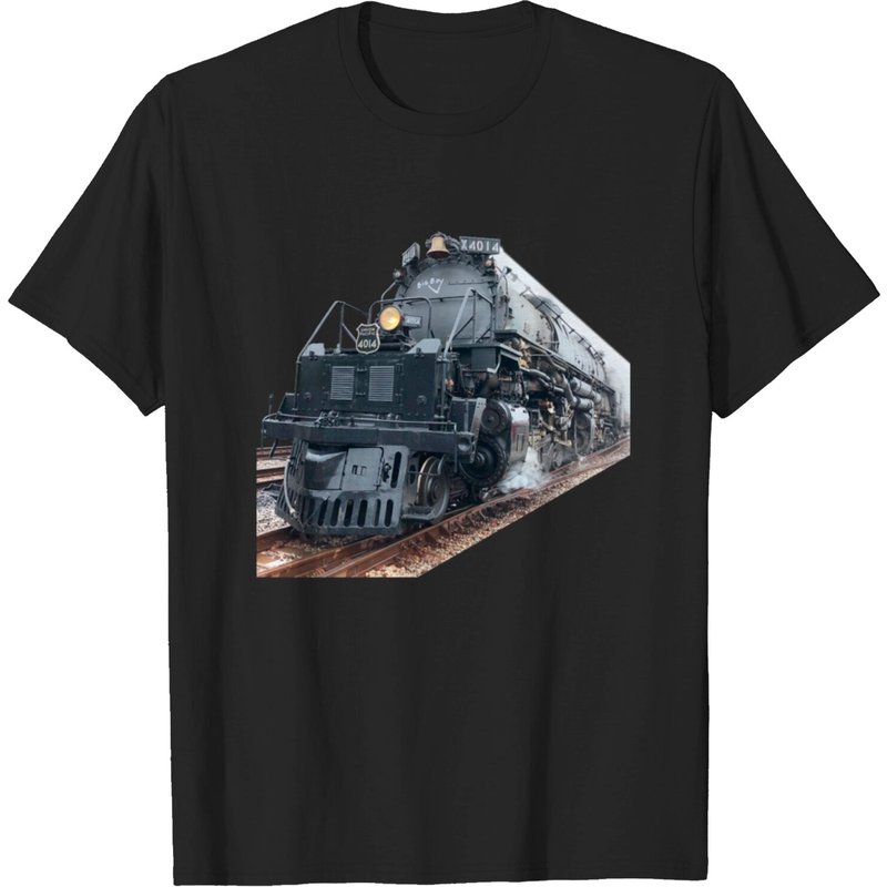 Union Pacific Big Boy at Lloyd Yard Spring, Texas T-Shirt for Men — Mens T Shirts