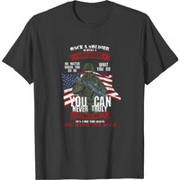 Once a Soldier Always a Soldier T-Shirt for Men — Mens T Shirts