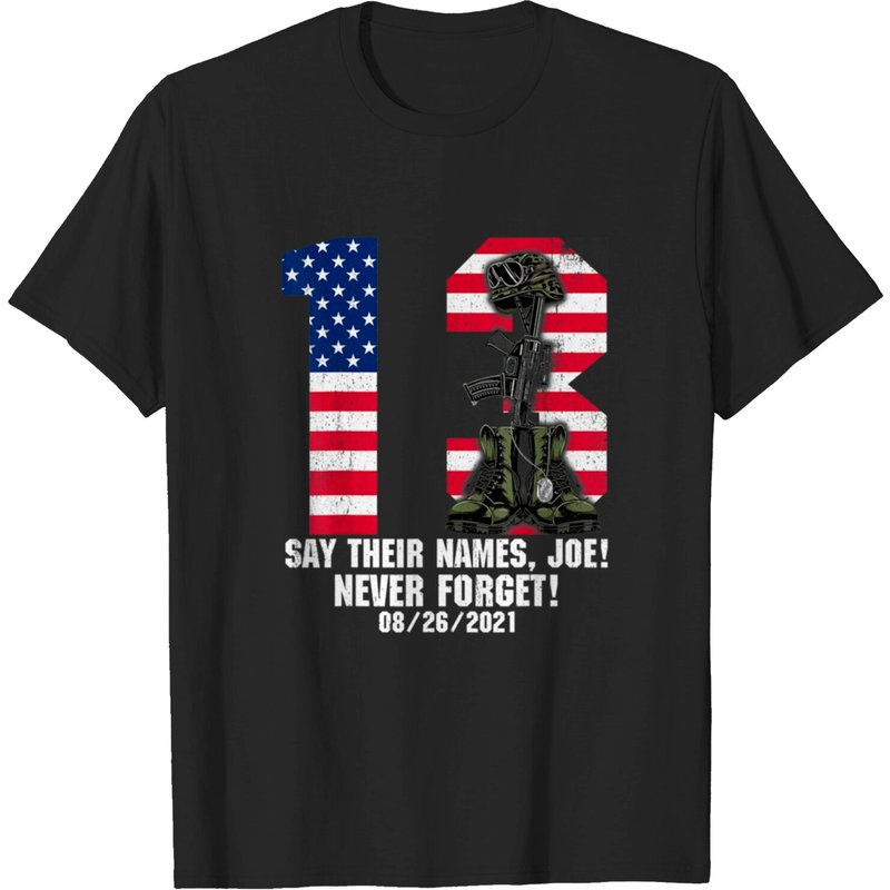 T-shirt Say Their Names Joe 13 Héros pour Hommes — T-shirts pour hommes