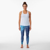 Leggings Femme Whale Shark Landescape — Legging femme
