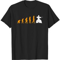 T-shirt Évolution de l'Aïkido pour hommes — T-shirts pour hommes