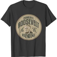 Fdr Campaign Shirt Franklin Roosevelt T-Shirt for Men