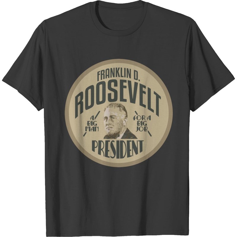T-shirt Fdr Campagne Franklin Roosevelt pour hommes — T-shirts pour hommes