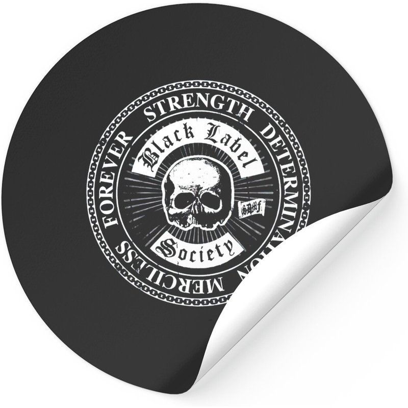 Black Label Society Zakk Wylde Strength Rock Sticker — Stickers & Decals