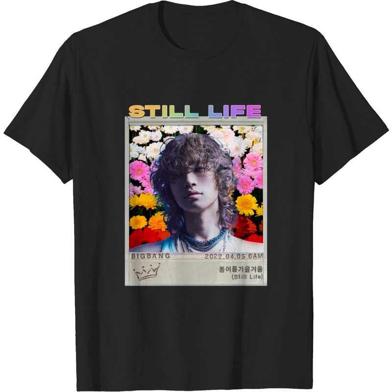 Daesung T-shirt, Bigbang Come Back Still Life Shirt for Men