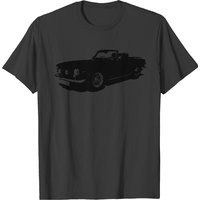 T-shirt Britischer Roadster TR6 pour hommes en noir — T-shirts pour hommes
