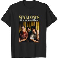 T-shirt Wallows Tour 2022 pour hommes en noir — T-shirts pour hommes