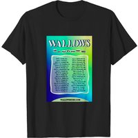 T-shirt Wallows 2022 Tour Poster pour hommes - Noir — T-shirts pour hommes