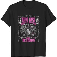 This Girl Does Not Retreat She Reloads Eagle Men's T-Shirt