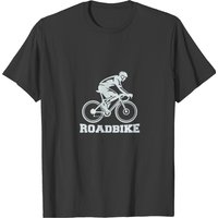 T-shirt de vélo de route pour hommes - Noir — T-shirts pour hommes