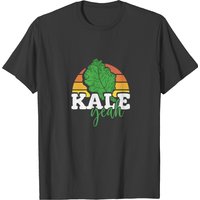 T-Shirt Vintage Kale Yeah pour Hommes - Noir — T-shirts pour hommes