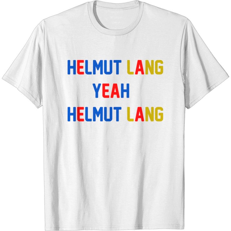 T-shirt Helmut Lang Yeah pour hommes — T-shirts pour hommes