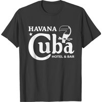 Havana Cuba T-Shirt for Men in Black