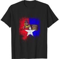 Havana and Cuban Flag T-shirt for Men