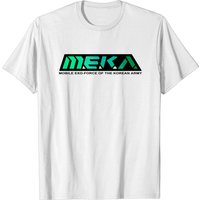 T-shirt Meka pour hommes en couleurs unies et chinées
