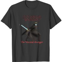 T-shirt Double Masqué Zorro pour hommes en noir