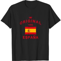 Spain Spanish Flag T-Shirt for Men