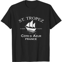 St. Tropez France Summer Sailing T-shirt for Men