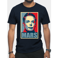 T-shirt pour hommes Elon Musk en noir — T-shirts pour hommes