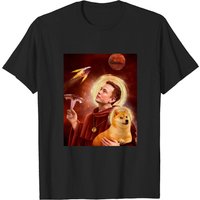 T-shirt pour hommes Elon Musk en noir — T-shirts pour hommes