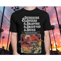 T-shirt en Coton Épais Guy Fieri Dungeons et Diners pour Hommes — T-shirts pour hommes