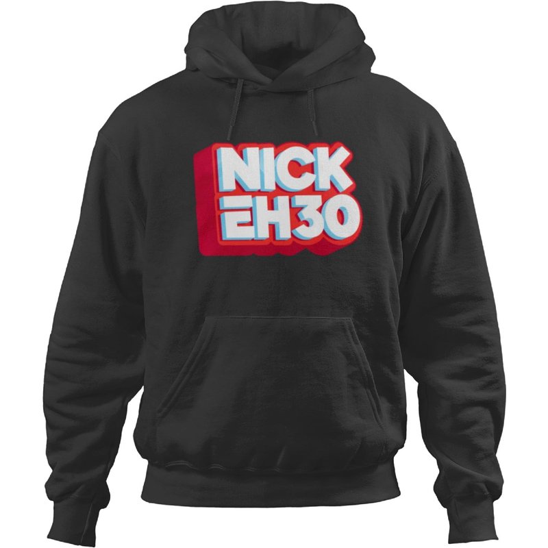Hoodies Unisex Nick Eh 30 Noirs