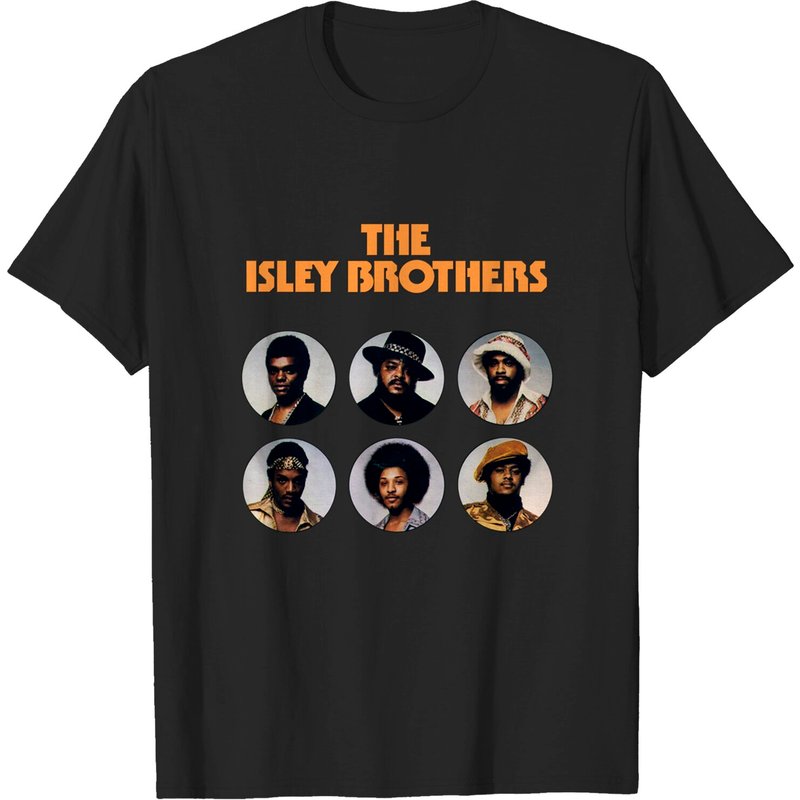 T-shirt classique des Isley Brothers pour hommes en noir — T-shirts pour hommes