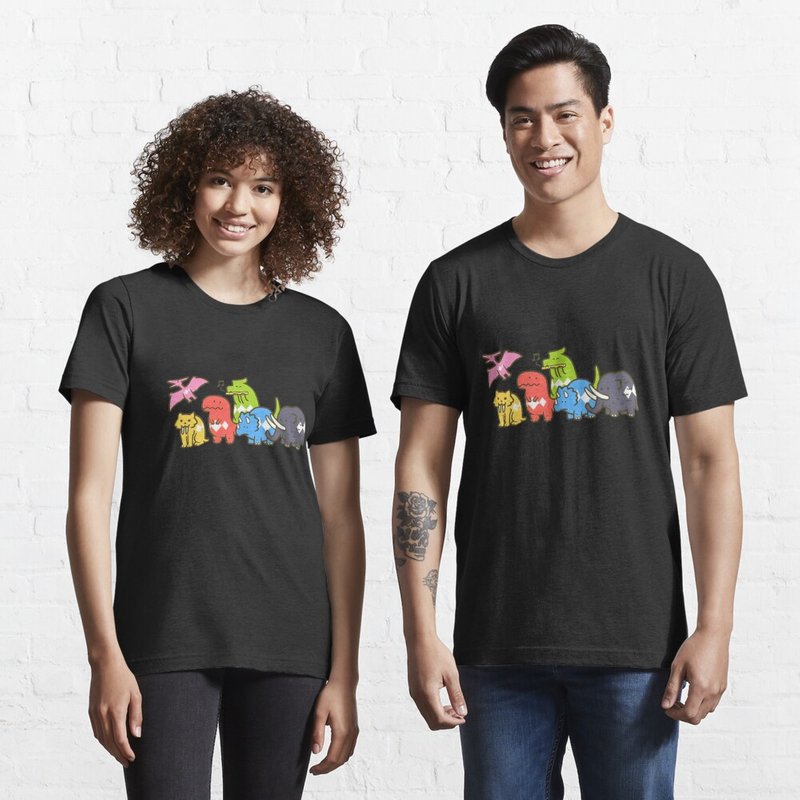 Pet Dinosaurs Power Rangers Dino Essential T-Shirt for Men — Mens T Shirts