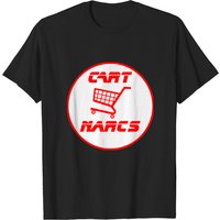T-shirt classique blanc Cart Narcs pour hommes — T-shirts pour hommes