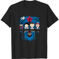 T-shirt classique Stranger Park pour hommes en noir