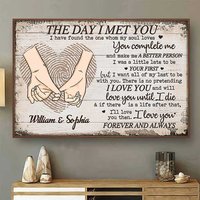 Affiche Personnalisée "Je t'aime pour toujours