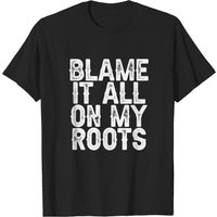 T-shirt Rodeo Farm Girl Blame It All On My Roots pour hommes — T-shirts pour hommes