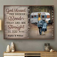 The Road That Led Me Straight To You - Personalized Poster — Posters & Prints