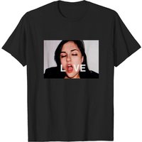 T-shirt Sasha Gray Love pour hommes en noir — T-shirts pour hommes