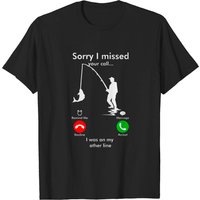 Désolé d'avoir manqué votre appel, j'étais sur une autre ligne T-Shirt pour hommes