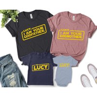 Personalized I Am Your Godfather T-shirt for Men — Mens T Shirts