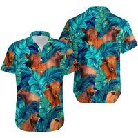 Angus Cow Men's Hawaiian Shirts — Mens Casual Shirts